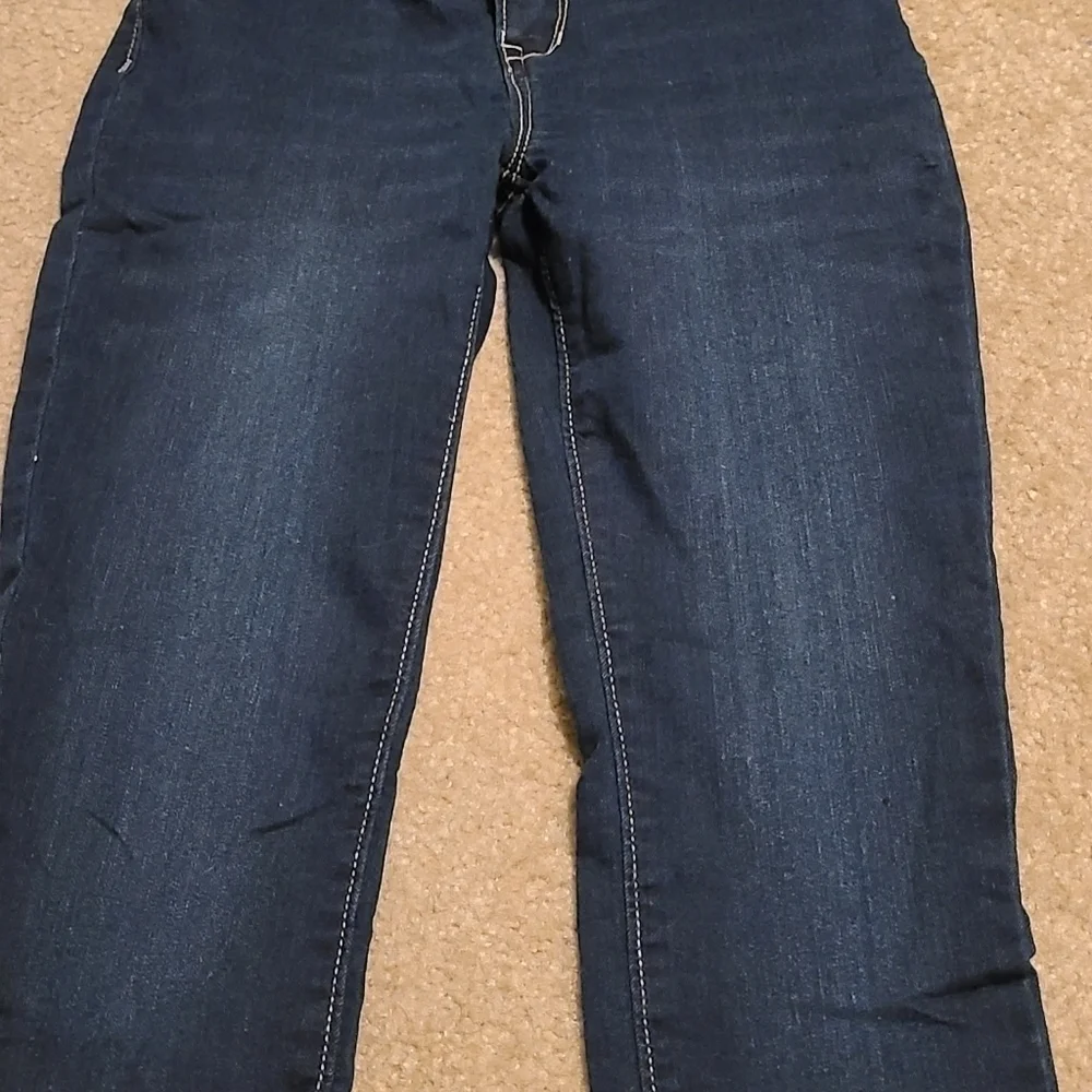 𝅺OLD Navy Girl's Rockstar Blue Jeggings, size 12